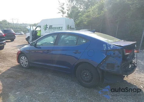 2018 Hyundai Elantra Se из США, поврежденный, VIN 5NPD74LFXJH382448